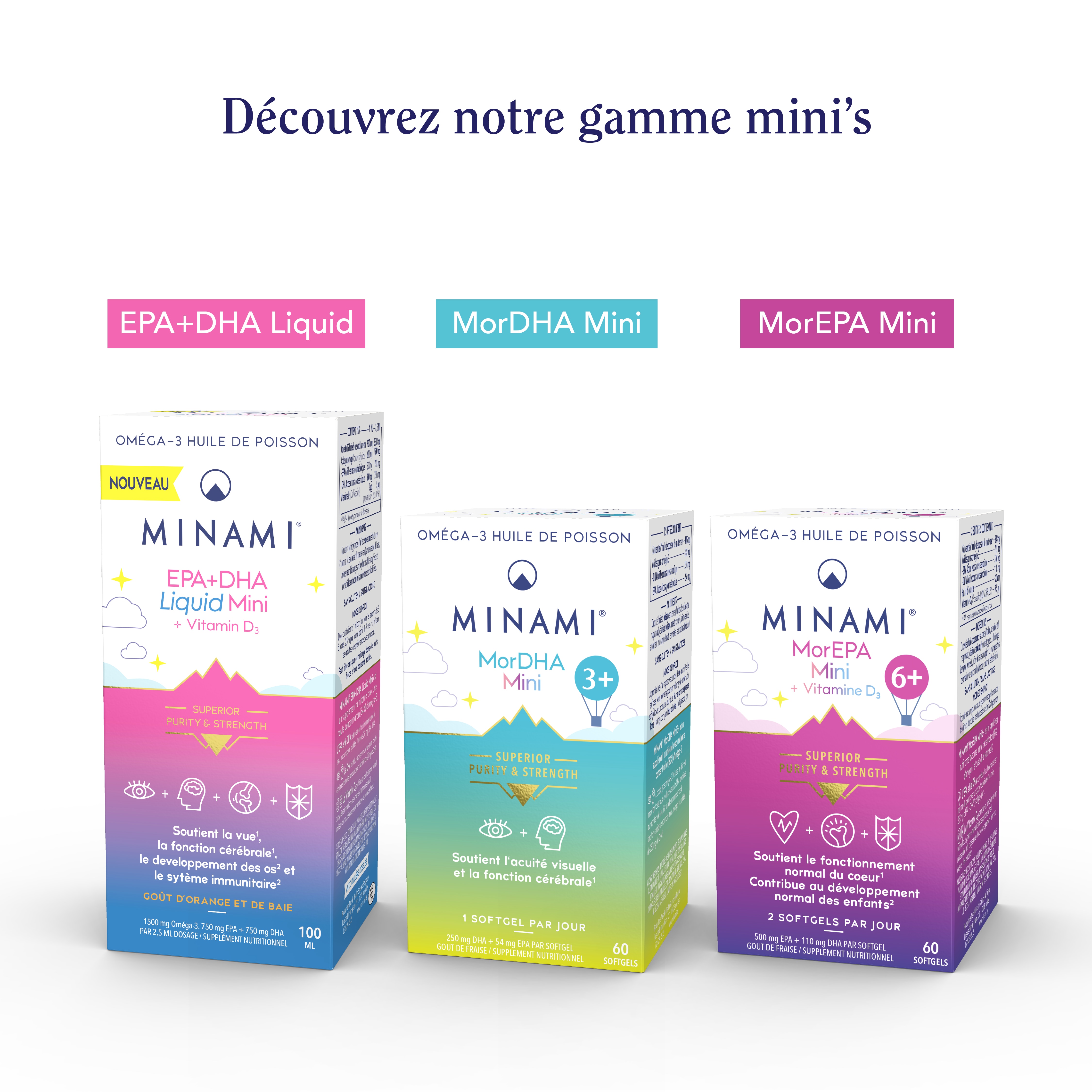 Gamme Minami Oméga-3 Mini